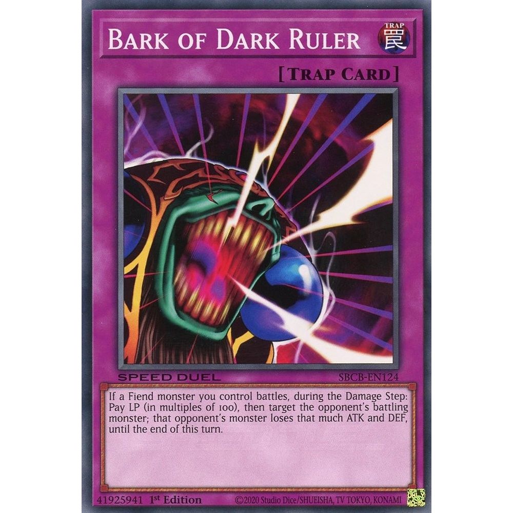 Image for Bark of Dark Ruler (SBCB-EN124) (SBCB) - YuGiOh