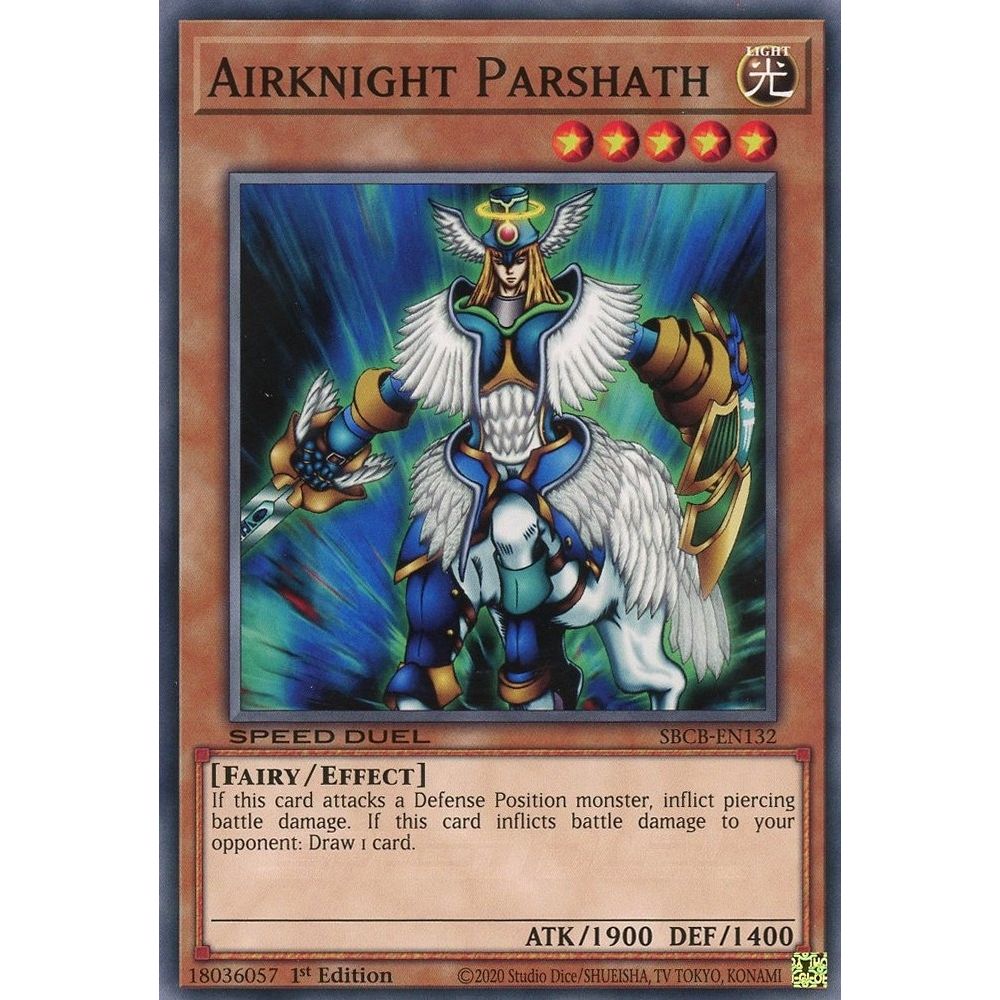 Image for Airknight Parshath (SBCB-EN132) (SBCB) - YuGiOh