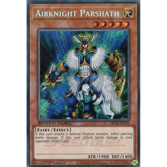 Image for Airknight Parshath (Secret) (SBCB-EN132) (SBCB) - YuGiOh