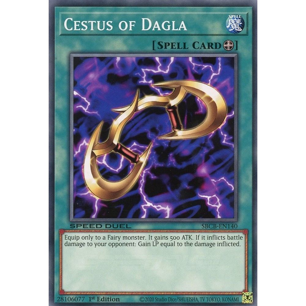 Image for Cestus of Dagla (SBCB-EN140) (SBCB) - YuGiOh