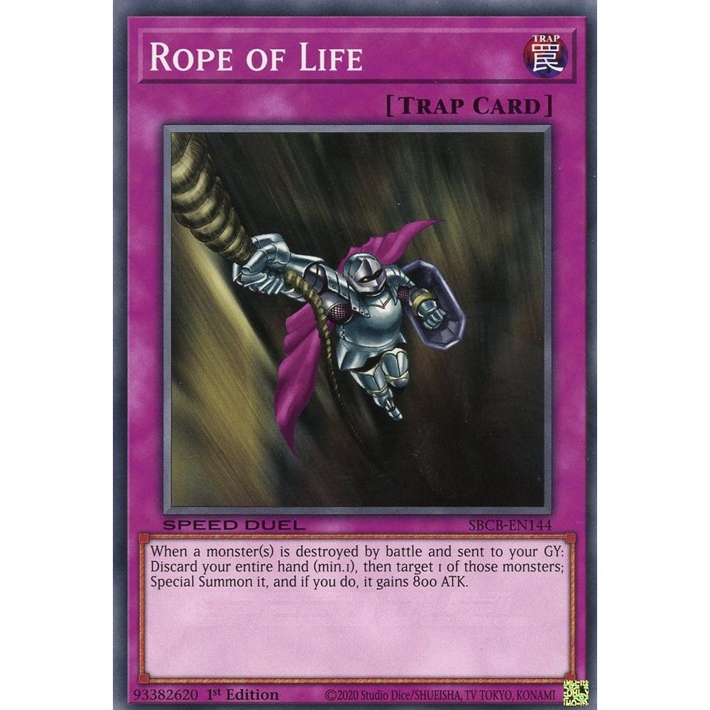 Image for Rope of Life (SBCB-EN144) (SBCB) - YuGiOh