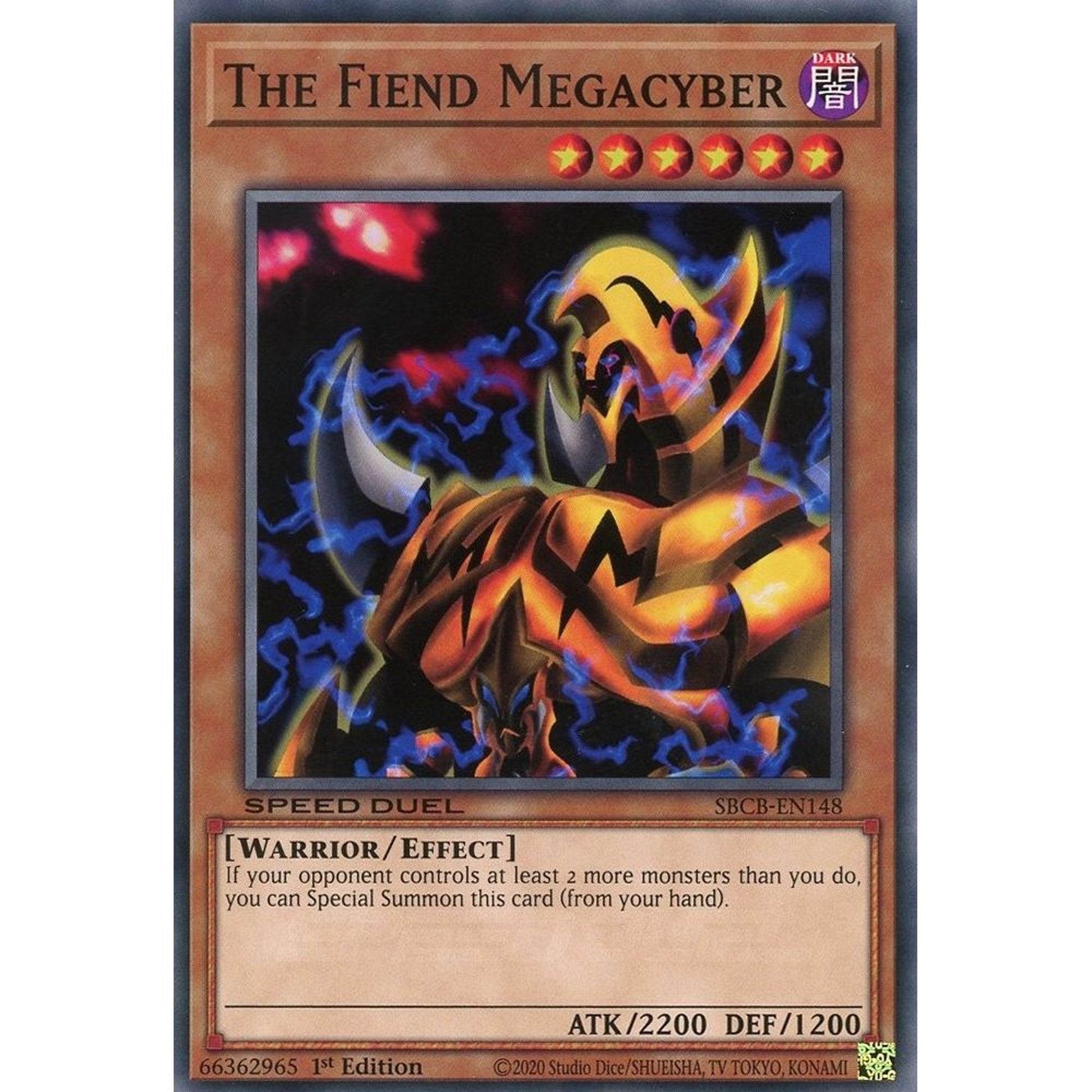 Image for The Fiend Megacyber (SBCB-EN148) (SBCB) - YuGiOh