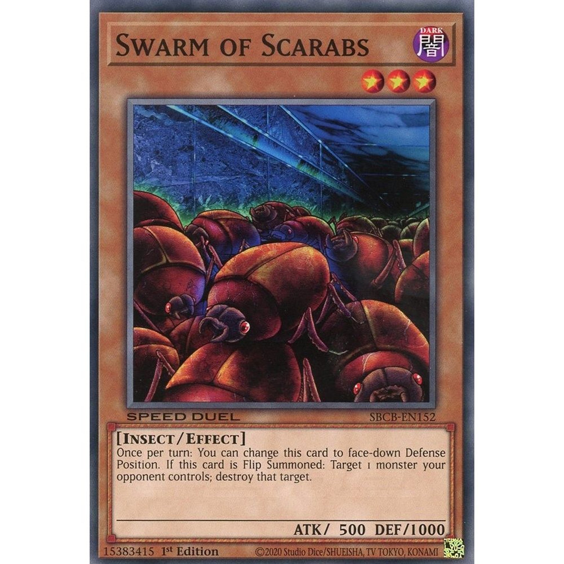 Image for Swarm of Scarabs (SBCB-EN152) (SBCB) - YuGiOh
