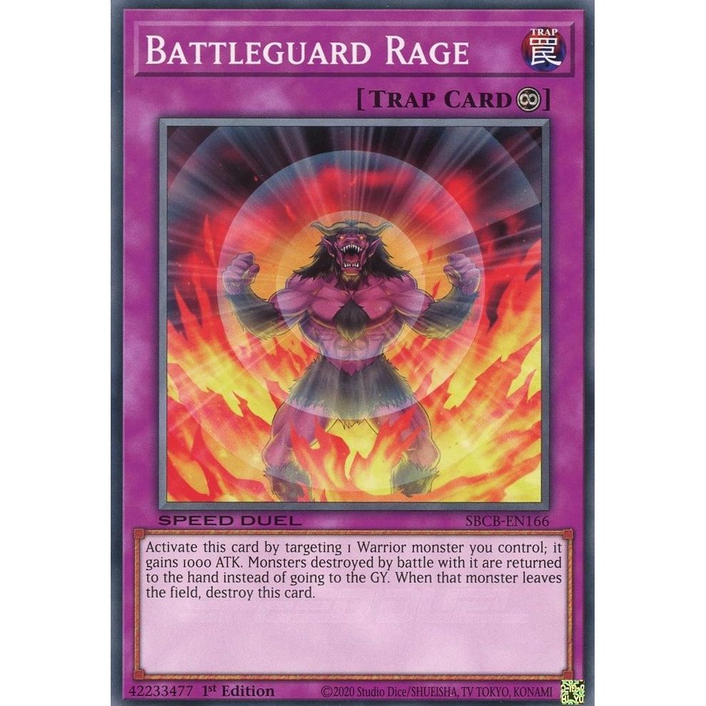 Image for Battleguard Rage (SBCB-EN166) (SBCB) - YuGiOh