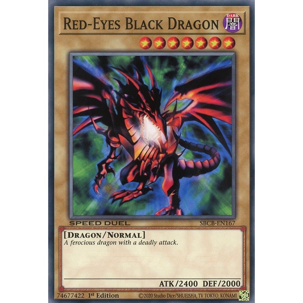 Image for Red-Eyes Black Dragon (SBCB-EN167) (SBCB) - YuGiOh