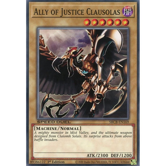 Image for Ally of Justice Clausolas (SBCB-EN169) (SBCB) - YuGiOh