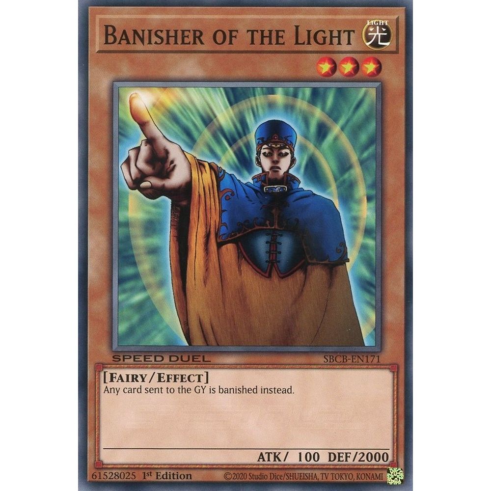 Image for Banisher of the Light (SBCB-EN171) (SBCB) - YuGiOh