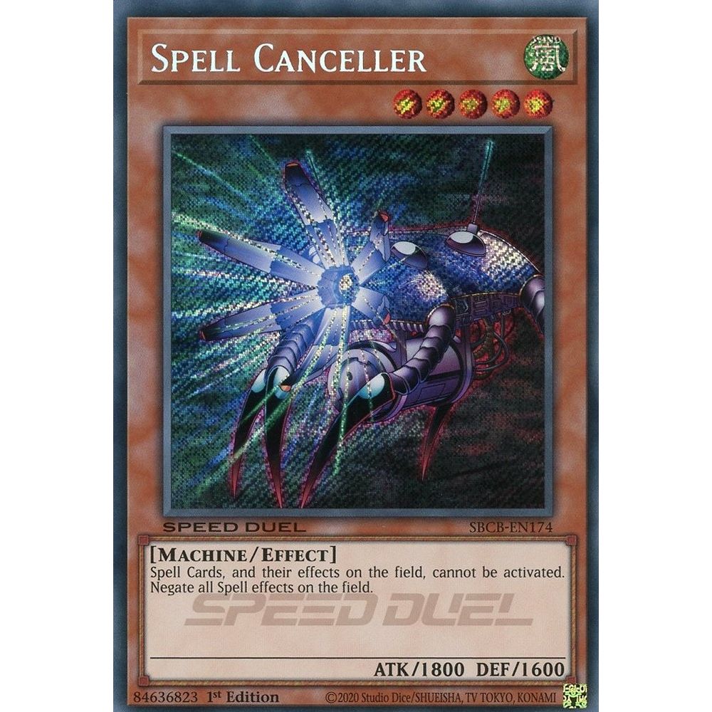 Image for Spell Canceller (Secret) (SBCB-EN174) (SBCB) - YuGiOh