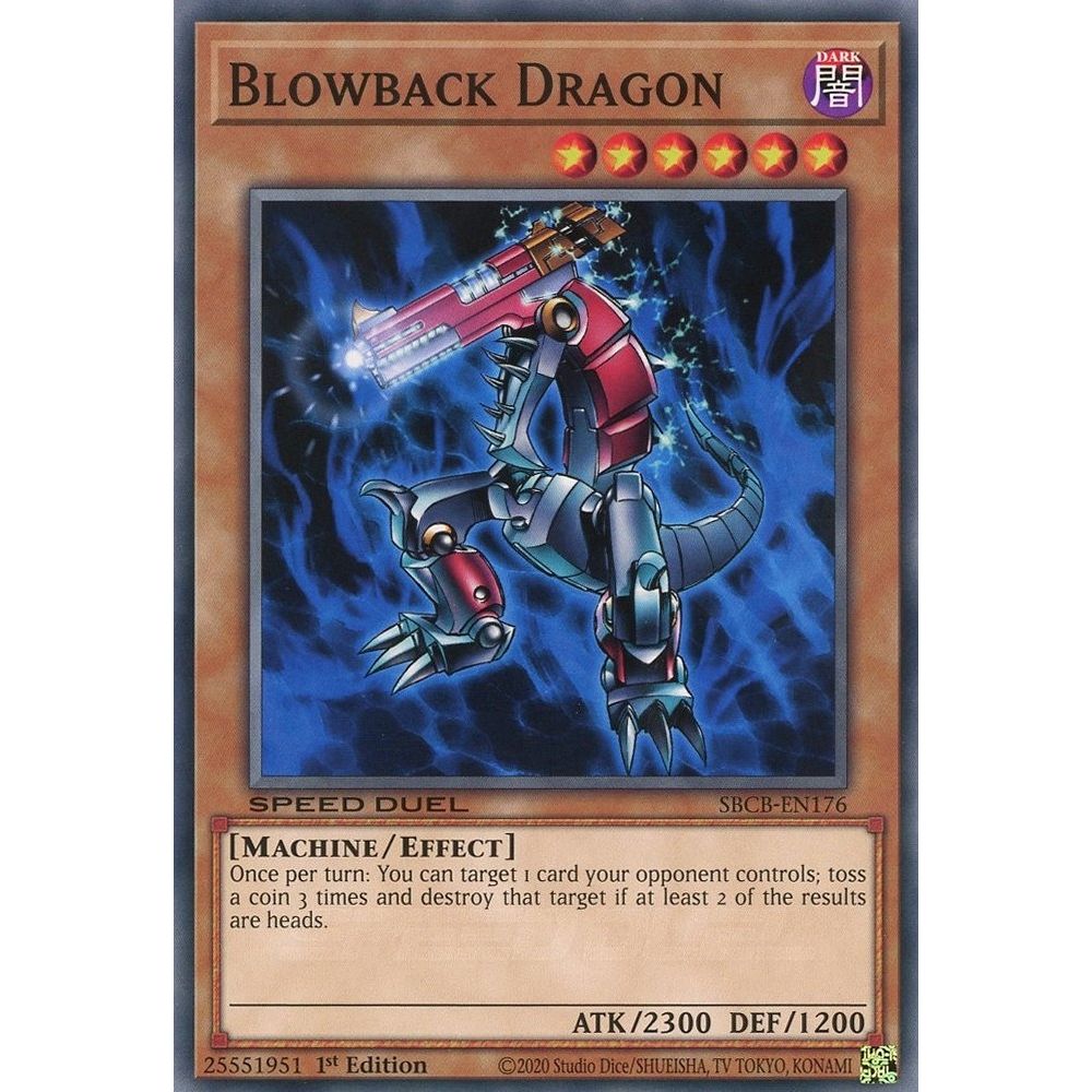 Image for Blowback Dragon (SBCB-EN176) (SBCB) - YuGiOh