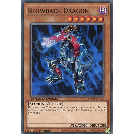 Image for Blowback Dragon (SBCB-EN176) (SBCB) - YuGiOh
