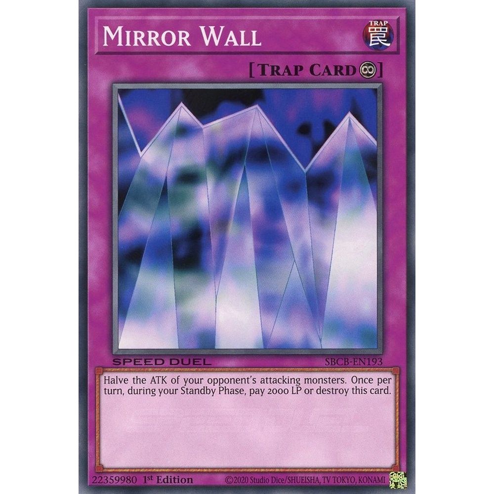 Image for Mirror Wall (SBCB-EN193) (SBCB) - YuGiOh