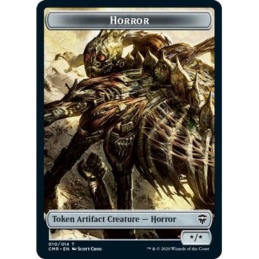 Image for Horror // The Monarch Double-Sided Token (10 // 14) (CMR) - Magic: The Gathering