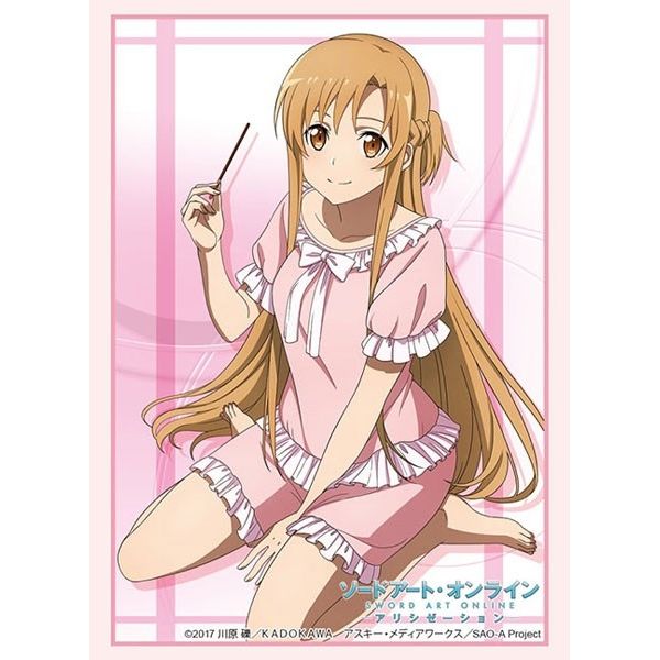 Image for Bushiroad Sleeve Collection HG Vol.2635: Sword Art Online -Alicization- Asuna Yuuki Pajama ver. (60-Pack) - Card Sleeves