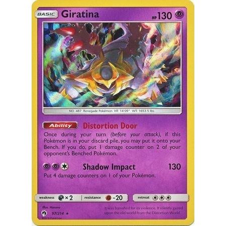 Image for Giratina - 97/214 (Cosmos Holo) (097/214) (BLE) - Pokemon