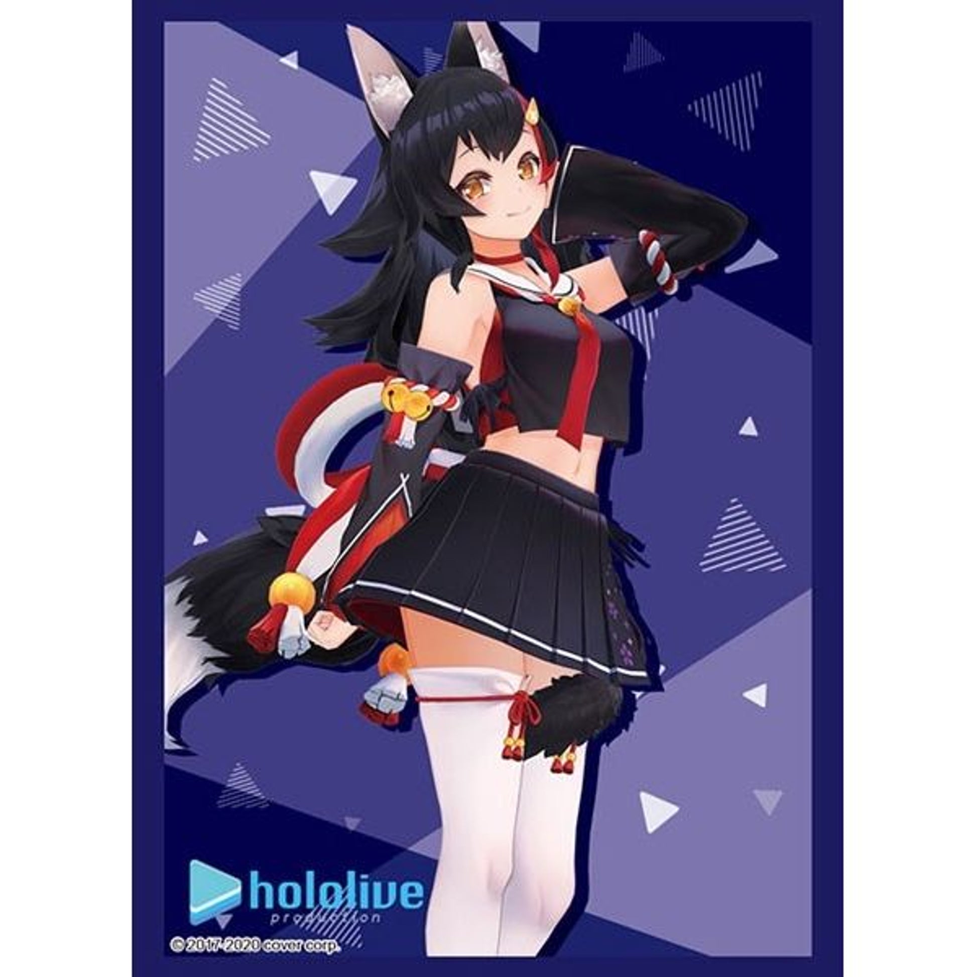Image for Bushiroad Sleeve Collection HG Vol.2628: Hololive Production - Ookami Mio (60-Pack) - Card Sleeves