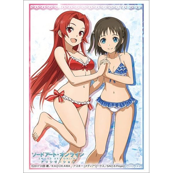 Image for Bushiroad Sleeve Collection HG Vol.2611: Sword Art Online -Alicization- Tiese & Ronye Swimsuit ver. (60-Pack) - Card Sleeves