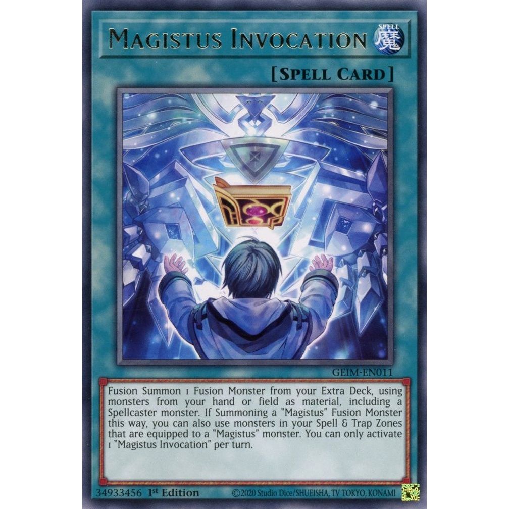 Image for Magistus Invocation (GEIM-EN011) (GEIM) - YuGiOh