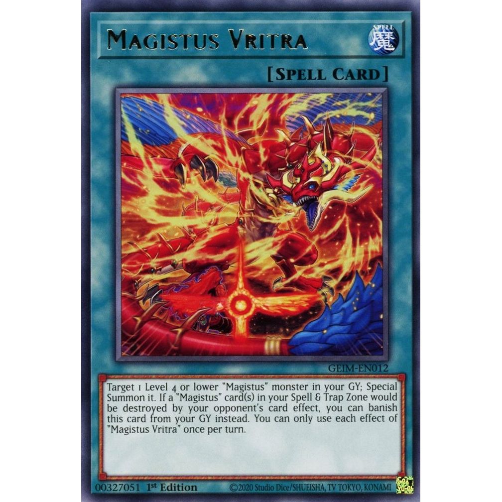 Image for Magistus Vritra (GEIM-EN012) (GEIM) - YuGiOh