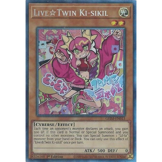 Image for Live Twin Ki-sikil (CR) (GEIM-EN013) (GEIM) - YuGiOh