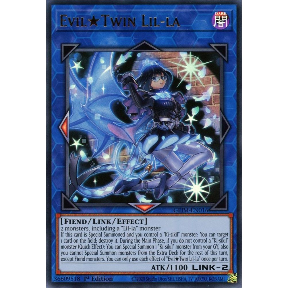 Image for Evil Twin Lil-la (GEIM-EN016) (GEIM) - YuGiOh