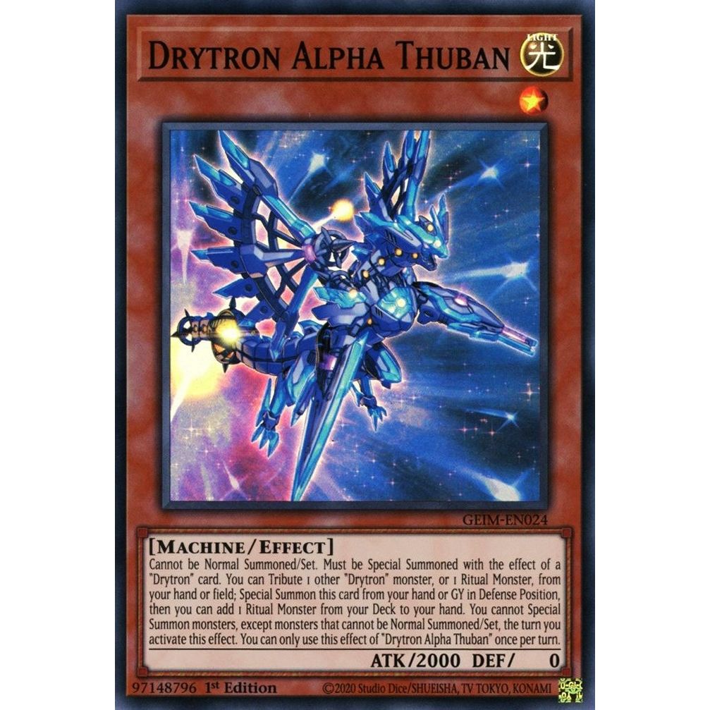 Image for Drytron Alpha Thuban (GEIM-EN024) (GEIM) - YuGiOh