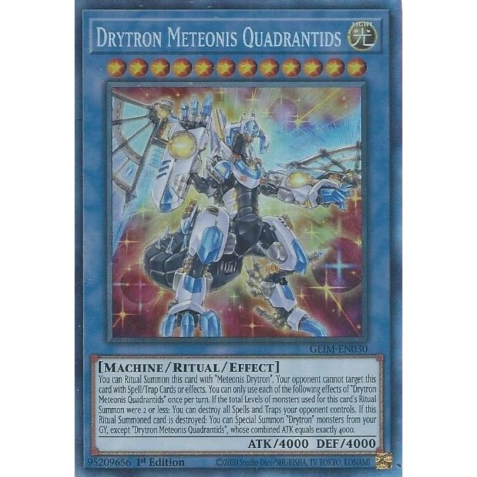 Image for Drytron Meteonis Quadrantids (CR) (GEIM-EN030) (GEIM) - YuGiOh