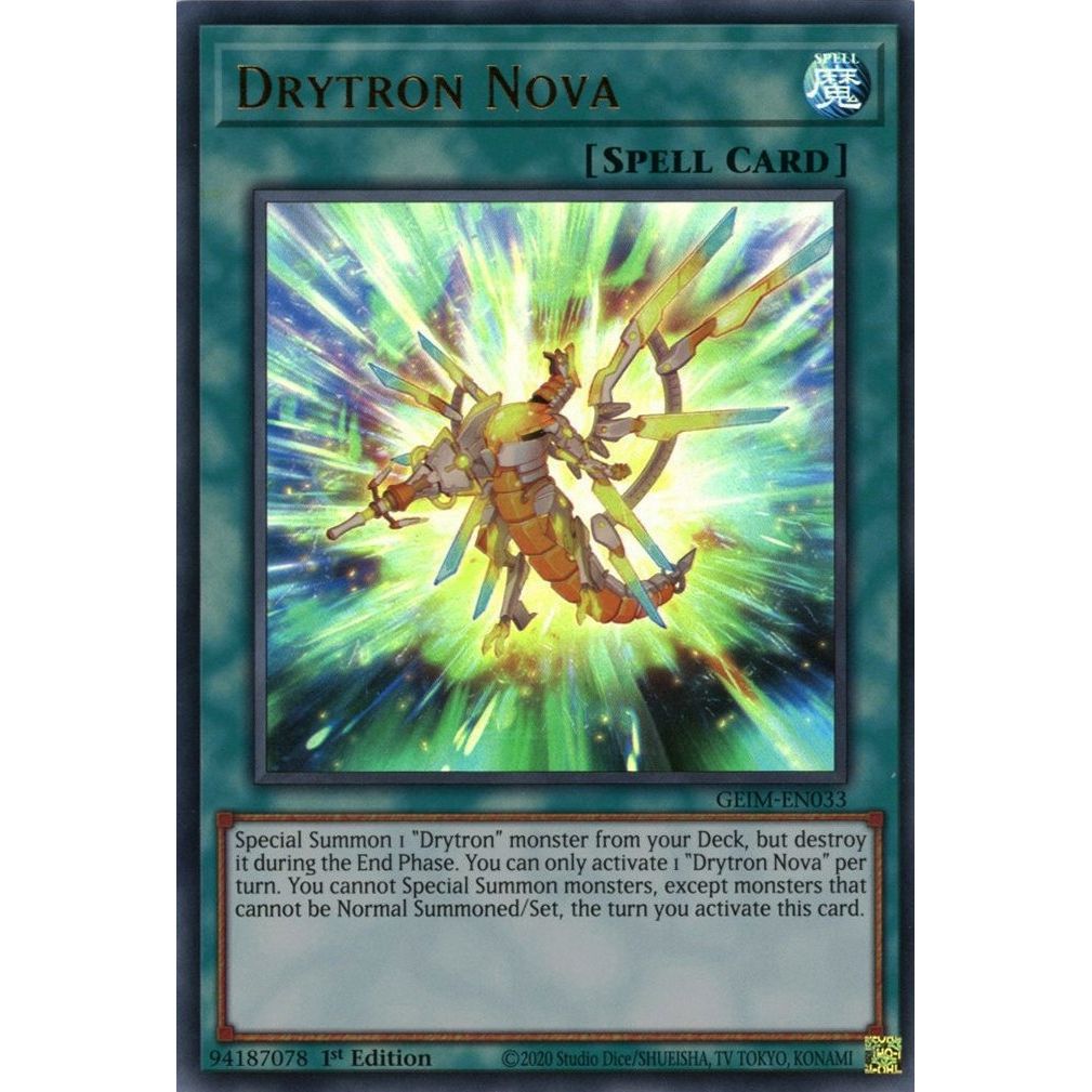 Image for Drytron Nova (GEIM-EN033) (GEIM) - YuGiOh