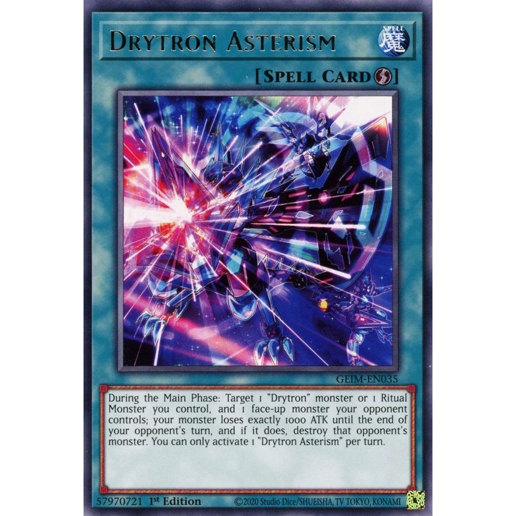 Image for Drytron Asterism (GEIM-EN035) (GEIM) - YuGiOh