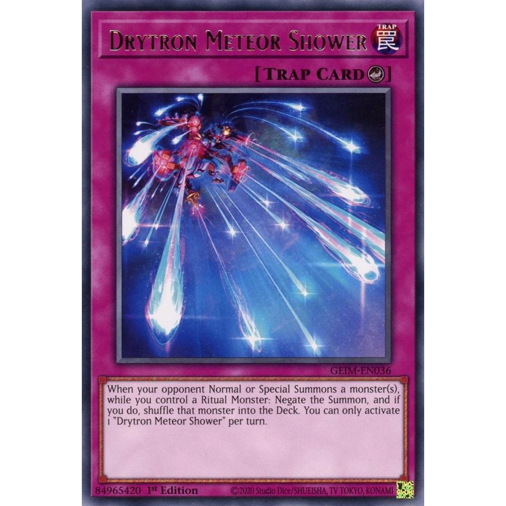 Image for Drytron Meteor Shower (GEIM-EN036) (GEIM) - YuGiOh