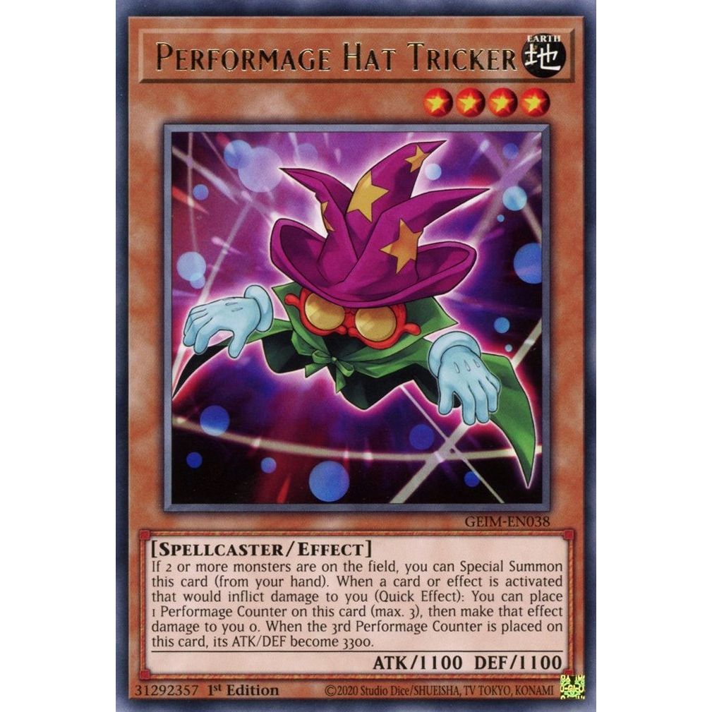Image for Performage Hat Tricker (GEIM-EN038) (GEIM) - YuGiOh