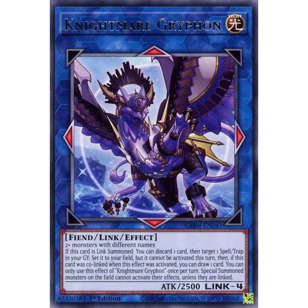 Image for Knightmare Gryphon (GEIM-EN041) (GEIM) - YuGiOh