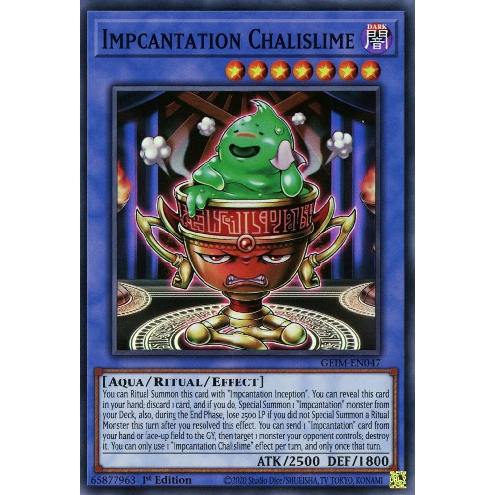 Image for Impcantation Chalislime (GEIM-EN047) (GEIM) - YuGiOh