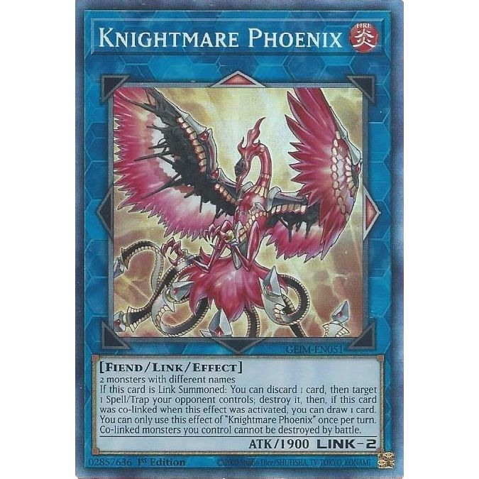 Image for Knightmare Phoenix (CR) (GEIM-EN051) (GEIM) - YuGiOh