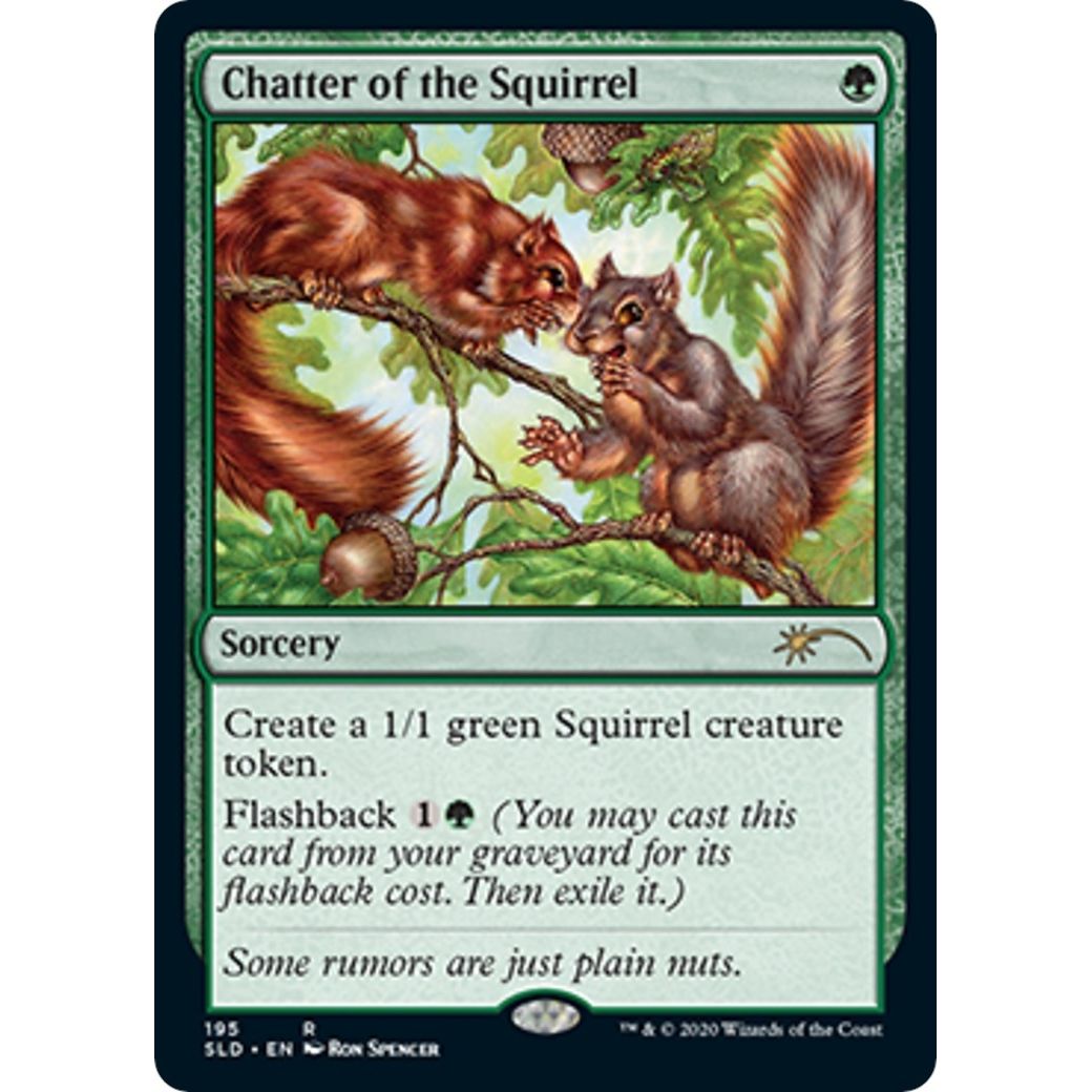 Image for Chatter of the Squirrel (195) (SLD) - Magic: The Gathering