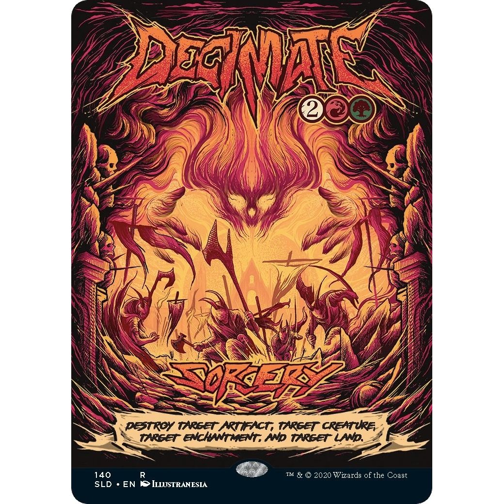 Image for Decimate (140) (SLD) - Magic: The Gathering