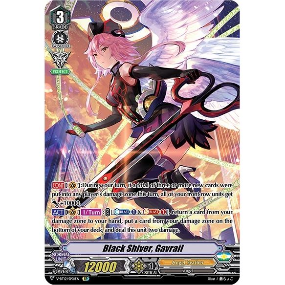 Image for Black Shiver, Gavrail (SP) (V-BT12/SP01EN) (V-BT12) - Cardfight Vanguard
