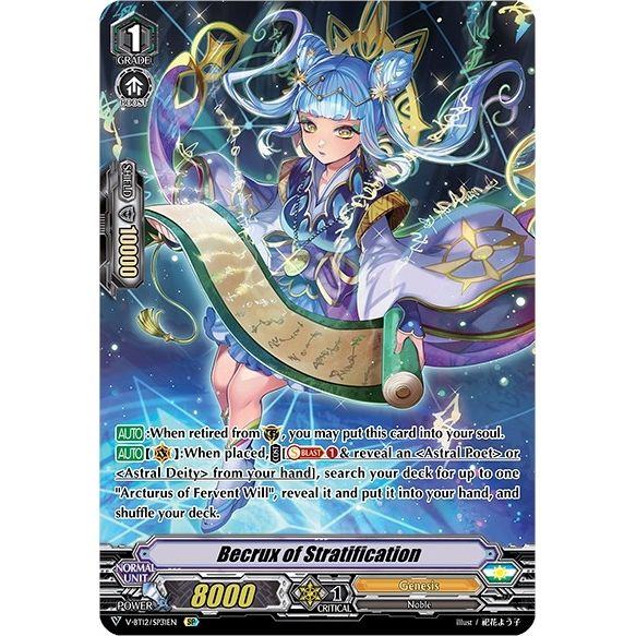 Image for Becrux of Stratification (SP) (V-BT12/SP31EN) (V-BT12) - Cardfight Vanguard