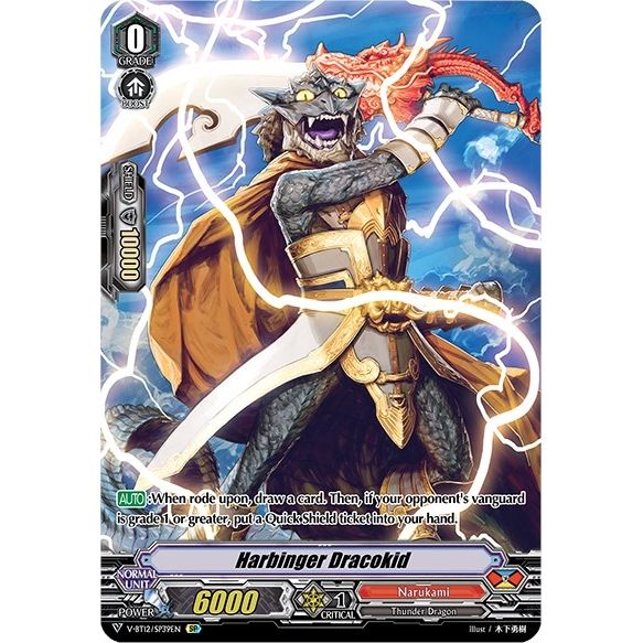Image for Harbinger Dracokid (SP) (V-BT12/SP39EN) (V-BT12) - Cardfight Vanguard