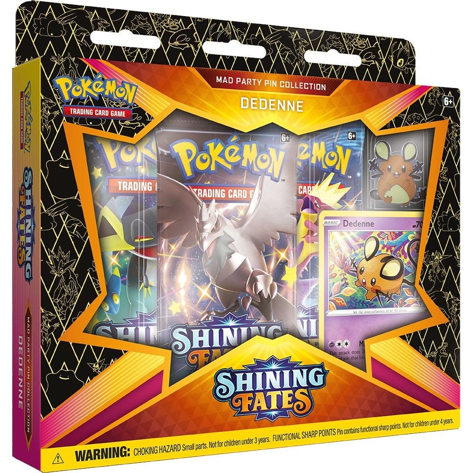 Image for Shining Fates Mad Party Pin Collection [Dedenne] - Pokemon