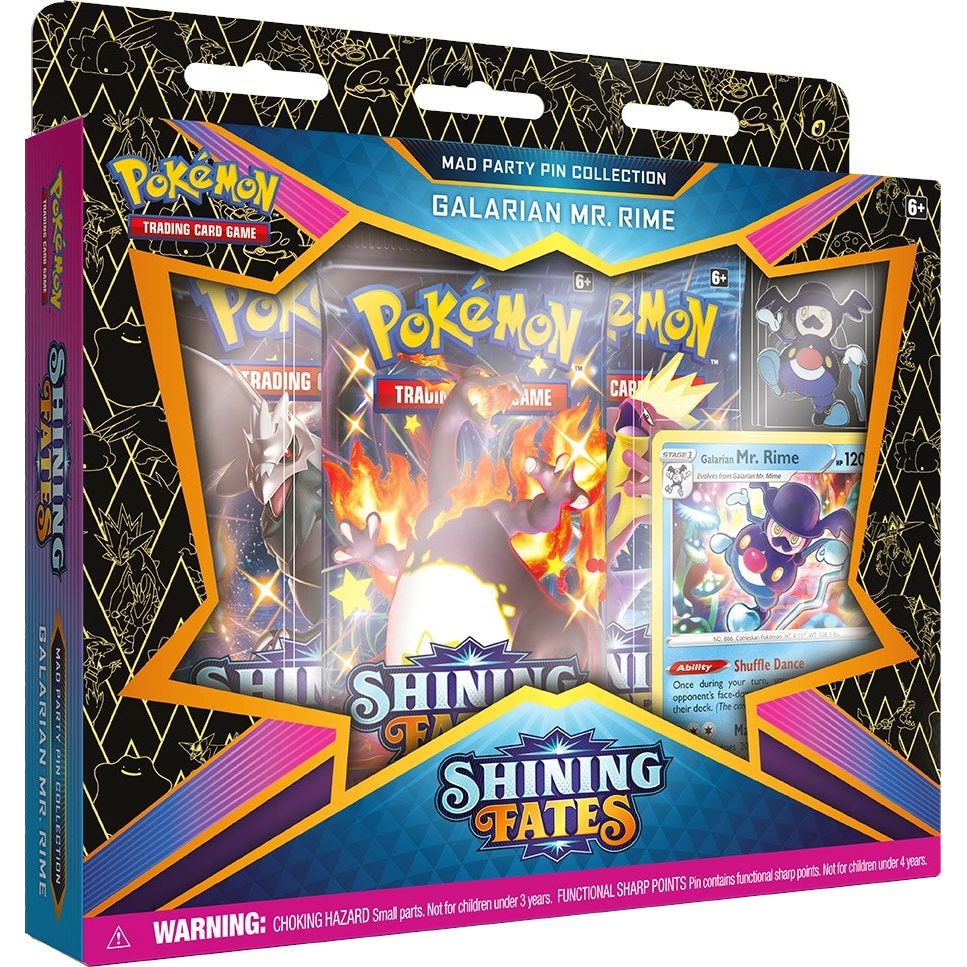 Image for Shining Fates Mad Party Pin Collection [Galarian Mr. Rime] - Pokemon
