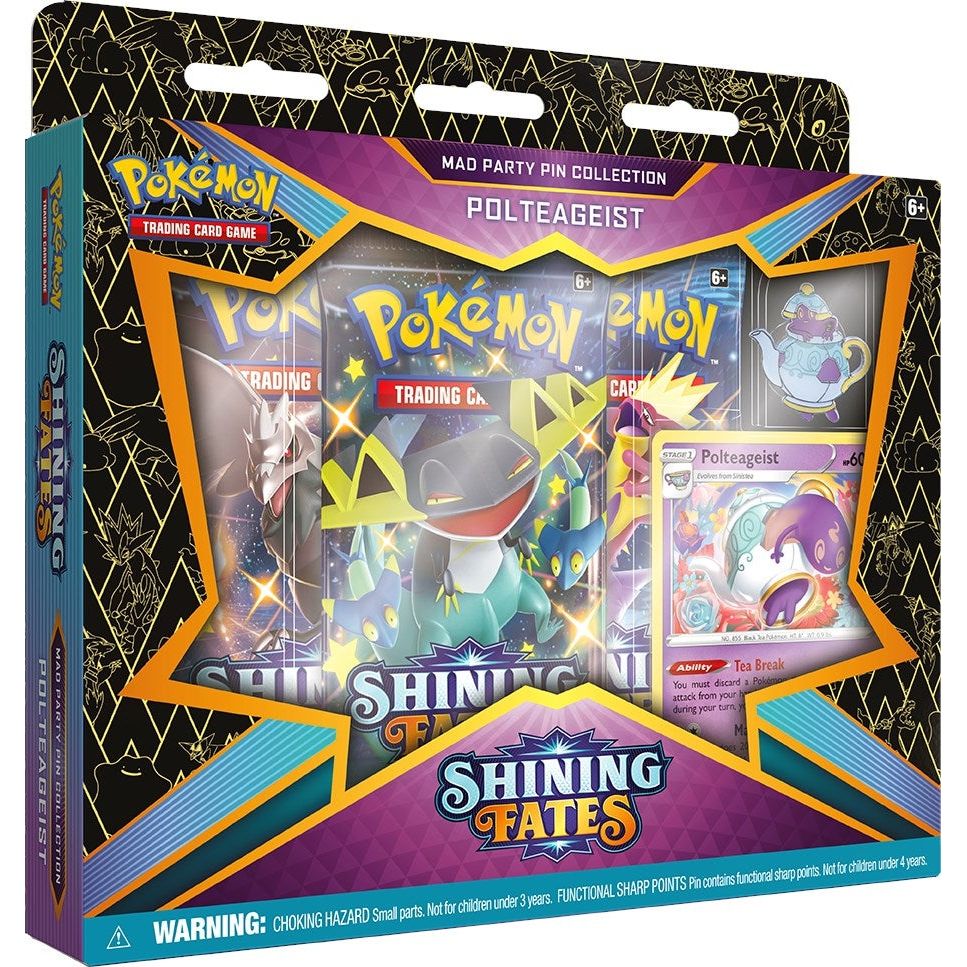 Image for Shining Fates Mad Party Pin Collection [Polteageist] - Pokemon