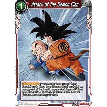 Image for Attack of the Demon Clan (BT12-025) (DBS-B12) - Dragon Ball Super: Masters