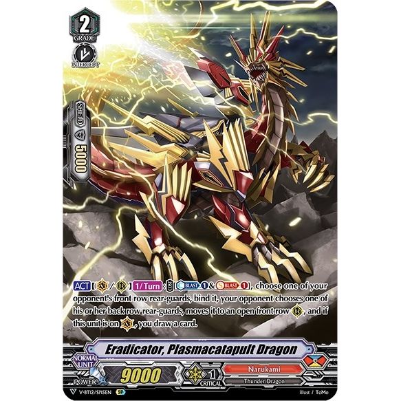 Image for Eradicator, Plasmacatapult Dragon (SP) (V-BT12/SP15EN) (V-BT12) - Cardfight Vanguard