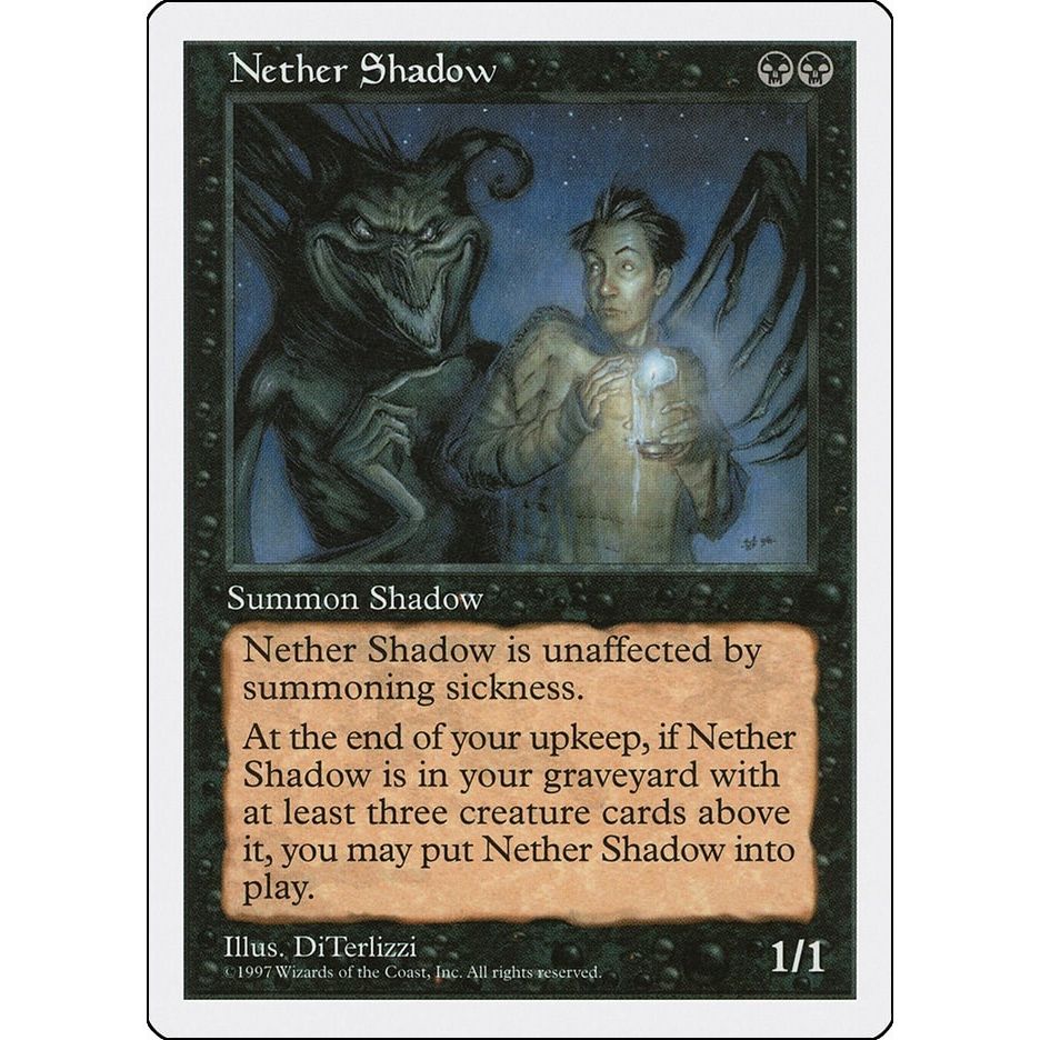 Image for Nether Shadow (5ED) - Magic: The Gathering
