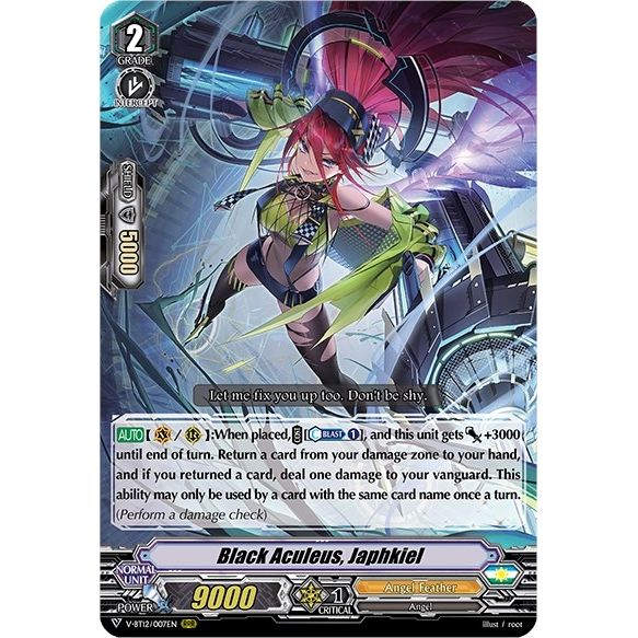 Image for Black Aculeus, Japhkiel (V-BT12/007EN) (V-BT12) - Cardfight Vanguard