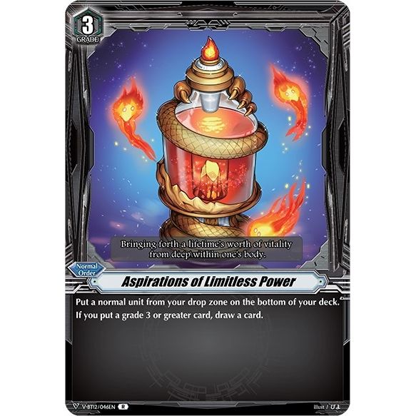 Image for Aspirations of Limitless Power (V-BT12/046EN) (V-BT12) - Cardfight Vanguard