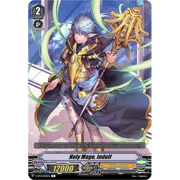 Image for Holy Mage, Indulf (V-BT12/059EN) (V-BT12) - Cardfight Vanguard