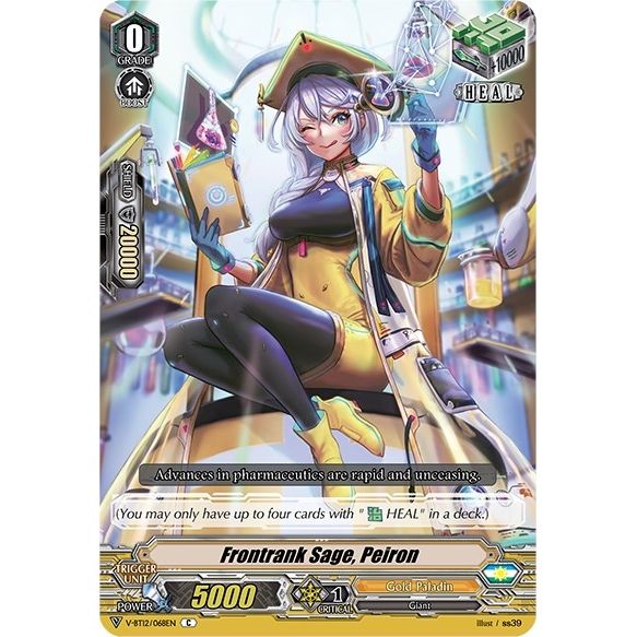 Image for Frontrank Sage, Peiron (V-BT12/068EN) (V-BT12) - Cardfight Vanguard