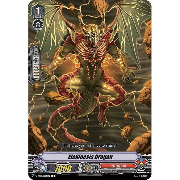 Image for Elekinesis Dragon (V-BT12/084EN) (V-BT12) - Cardfight Vanguard
