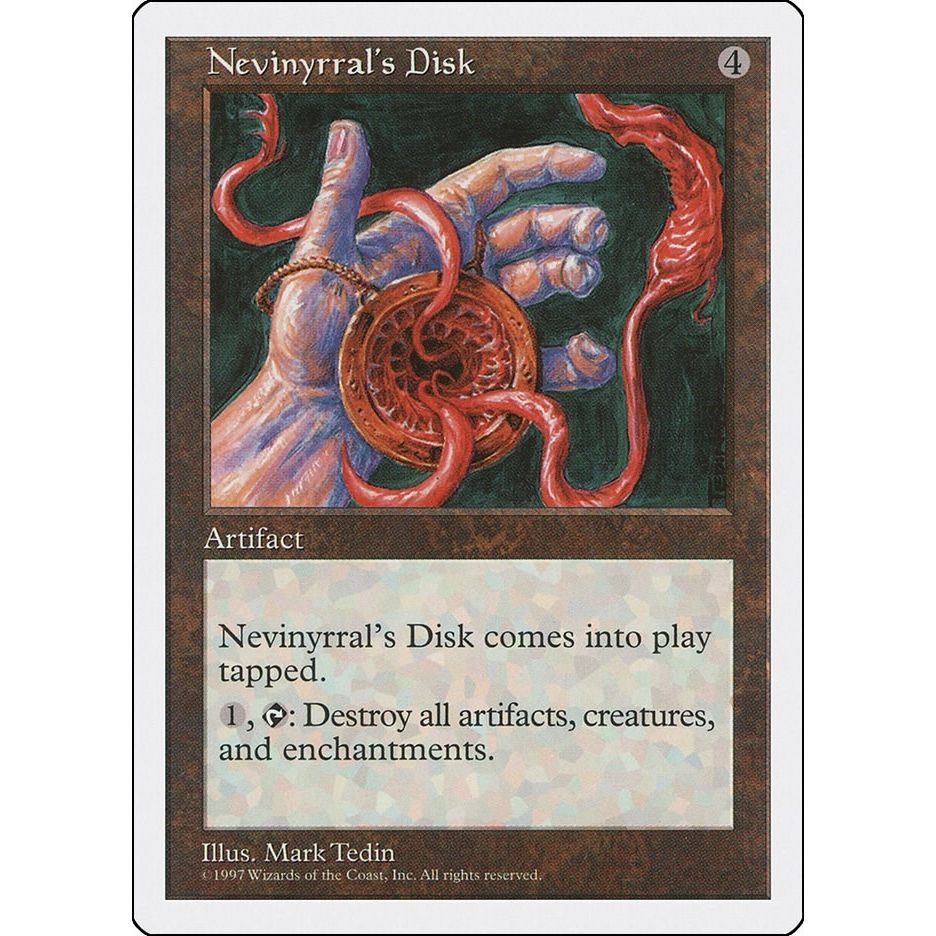Image for Nevinyrral's Disk (5ED) - Magic: The Gathering